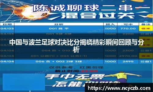 中国与波兰足球对决比分揭晓精彩瞬间回顾与分析